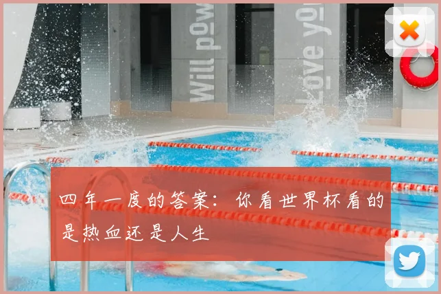 四年一度的答案:你看世界杯看的是热血还是人生