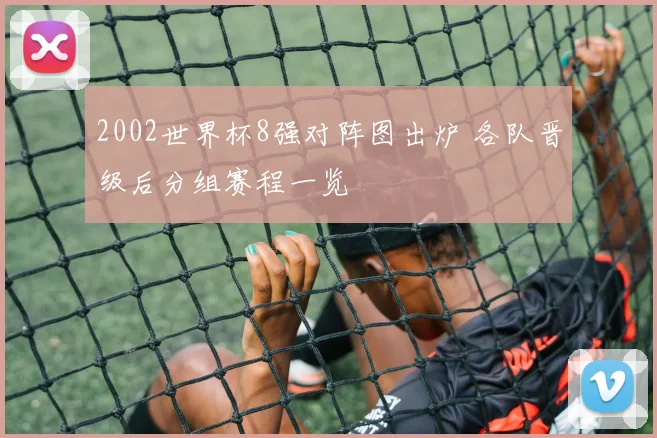 2002世界杯8强对阵图出炉 各队晋级后分组赛程一览